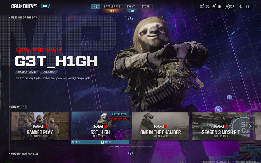 Call of Duty (PC/Console) hosted a marijuana-themed event series for 420 Day.
