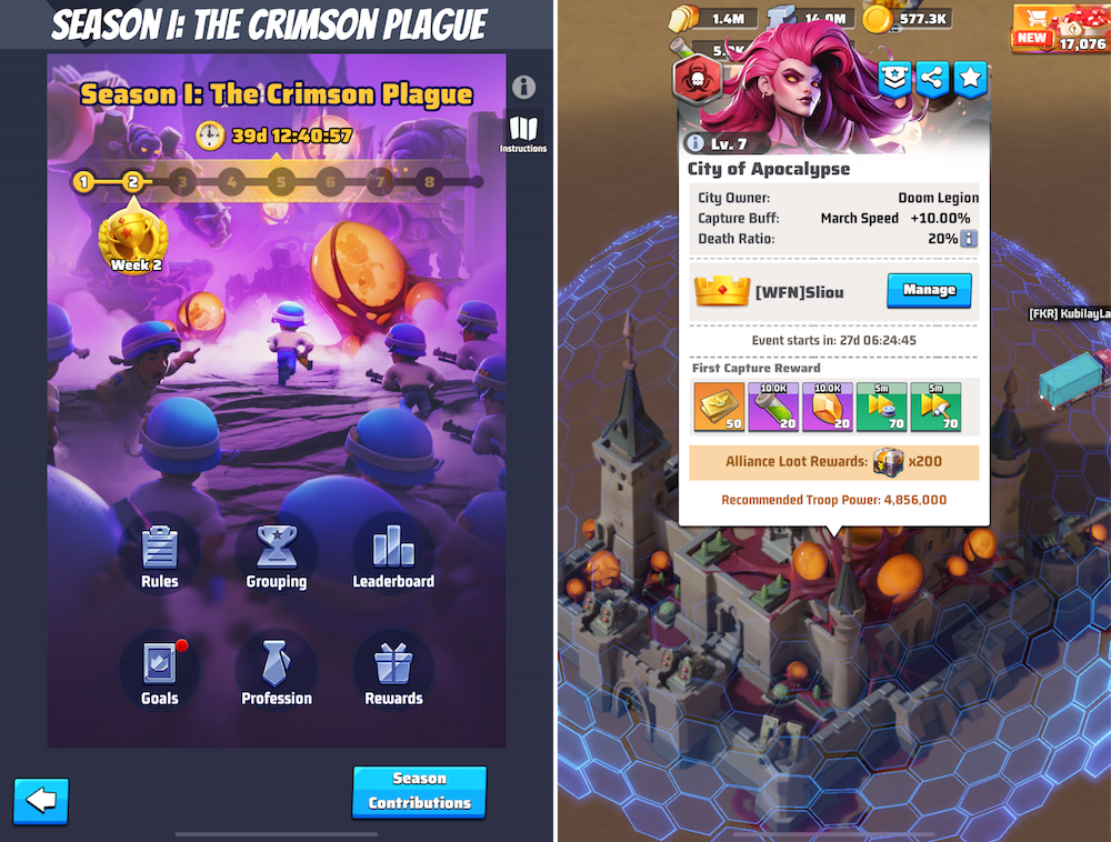 Last War: Survival’s first season, The Crimson Plague
